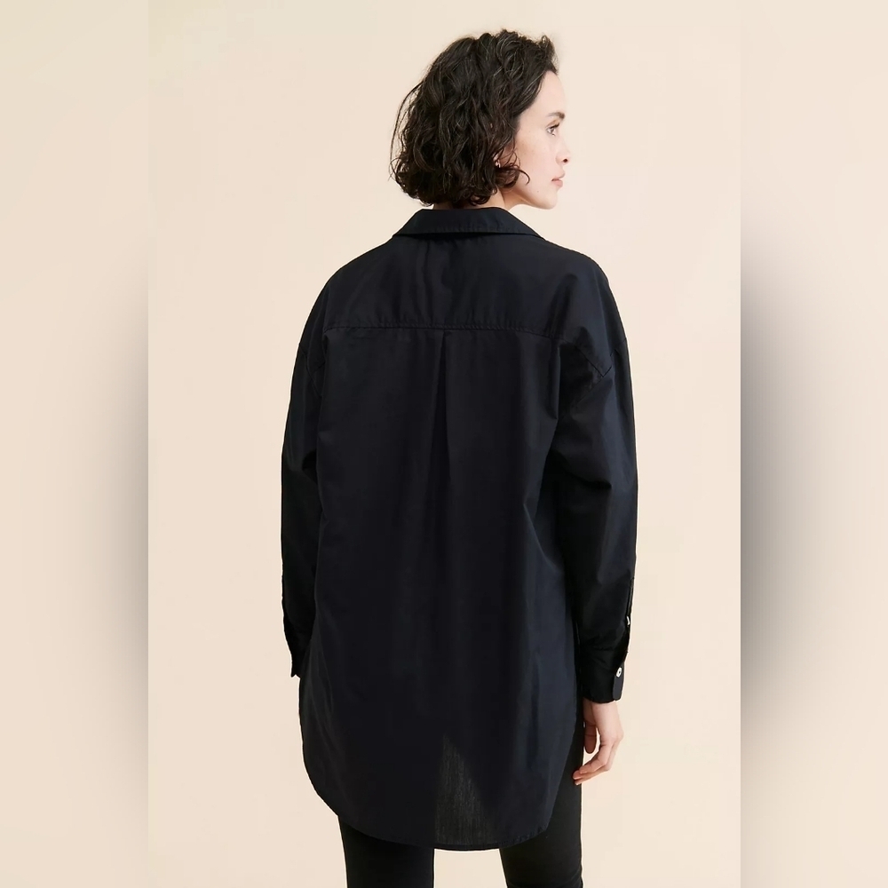 Anthropologie - Maeve The Bennet Buttondown Shirt - Small - Picture 3 of 10